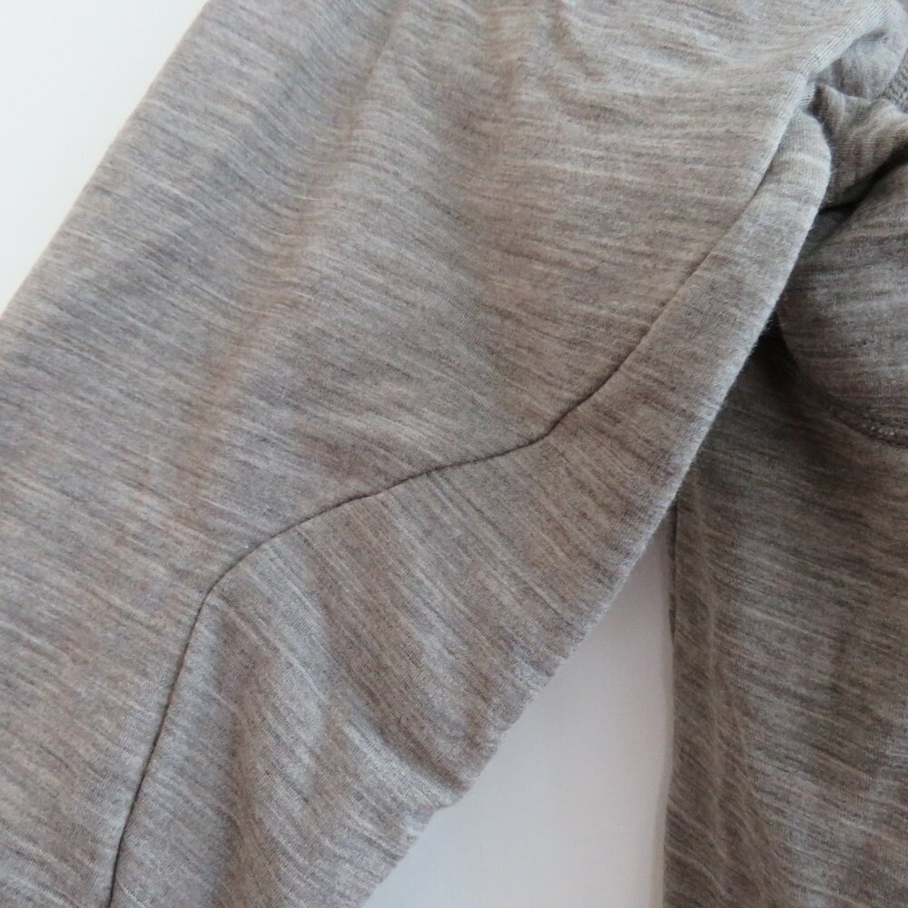 ICEBREAKER | RealFLEECE® Sierra Merino Wool Zip Up Jacket Sweater Oatmeal Sz M - Picture 7 of 16